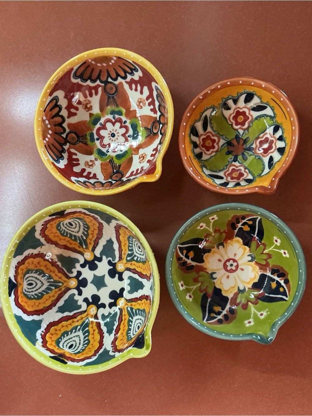 Anthropologie Izmir Nesting Measuring Cup Set of 4 Bowls